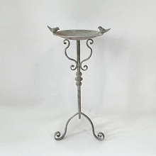 Кормушка для птиц на треноге "Белая патина" FY-160070-MD (Правос)