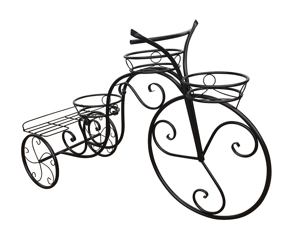 Подставка садовая для цветов "Велосипед Чопер"