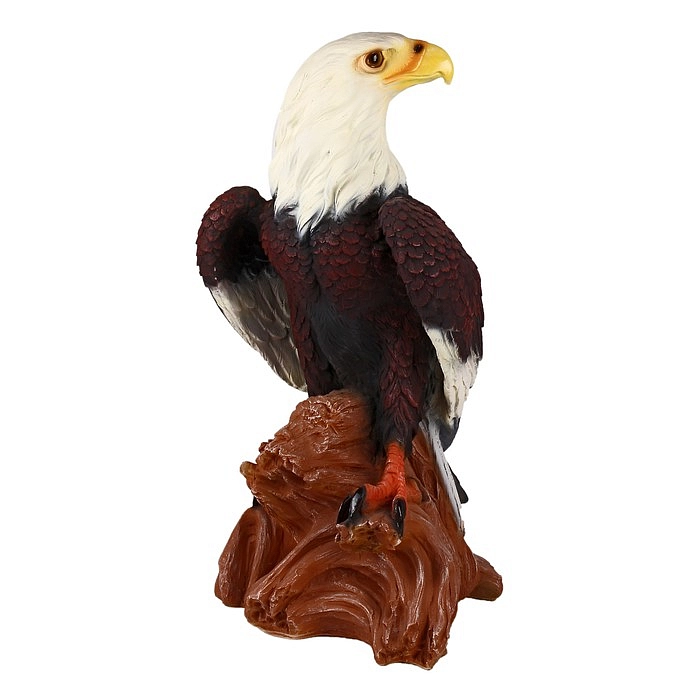 Фигура садовая Орел на камне АФ0104