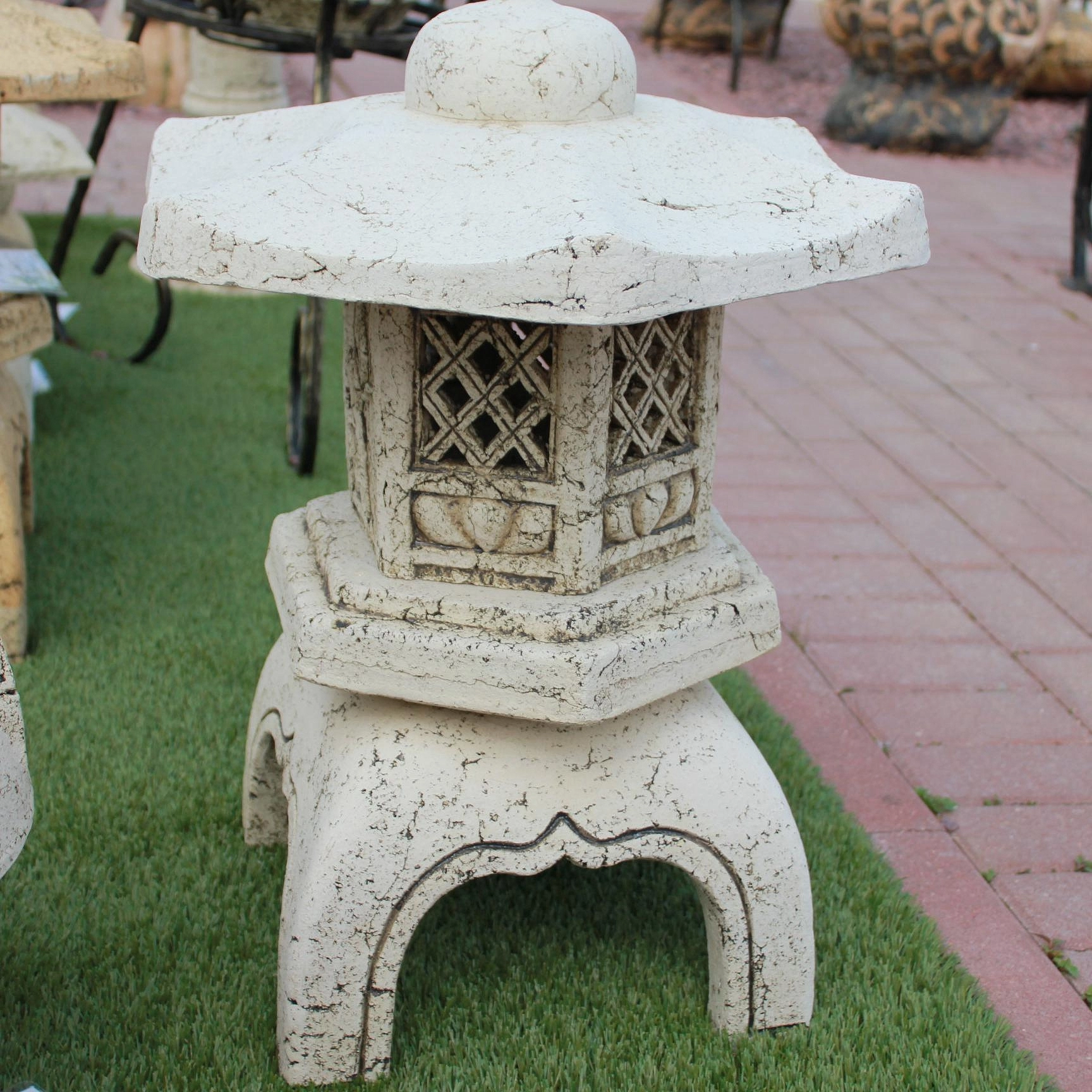 Шамот Фонарь Японский (Оки-гата) №2  Шамот Фонарь Японский (Оки-гата) №2