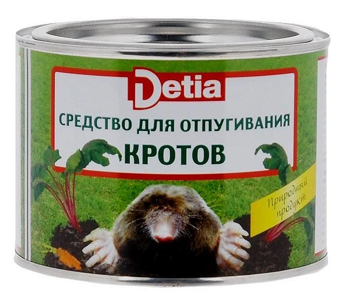 Родентицид репеллент Detia шарики от Кротов 100шт