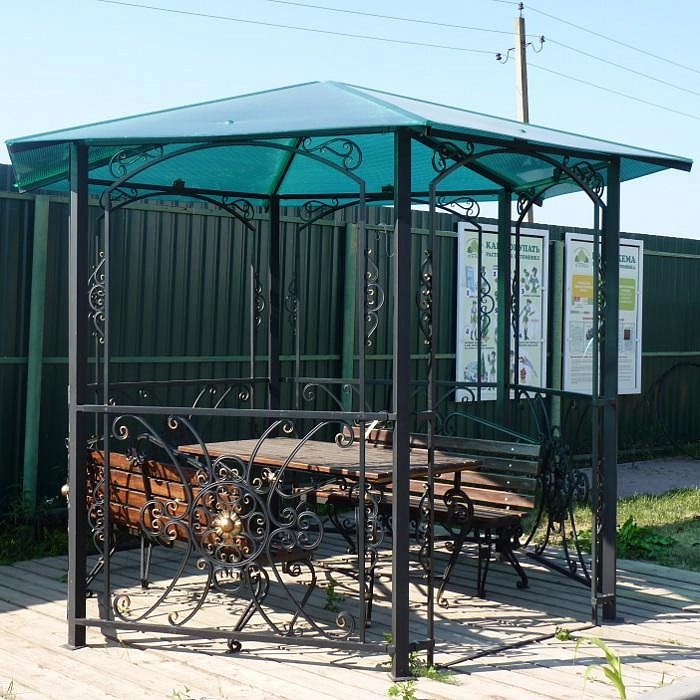 Беседка шестигранная 3-х метровая