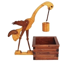 Цветочница Журавль декоративный четырехгранный колодец