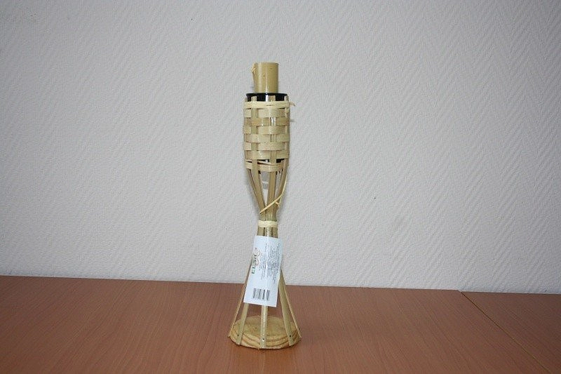 Светильник Факел бамбуковый настольный 35см