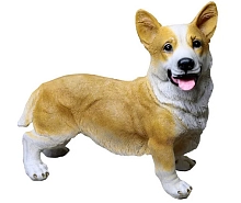 Фигура садовая Собака корги 