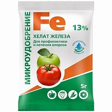 Удобрение Хелат железа 5г