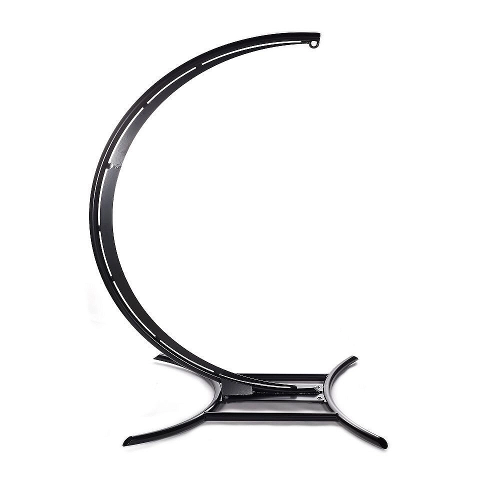 Стойка металлическая для мебели (Базальт)