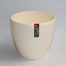 Горшок ДЕКО ТВИН крем