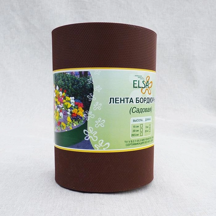 Бордюрная лента 30х9 зеленая