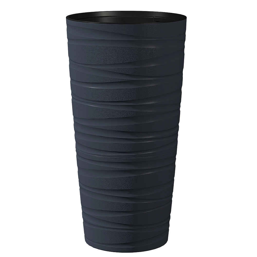 Кашпо Модерн Максимум Антрацит 15л