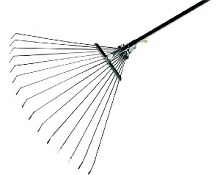 Грабли веерные регул металл замок 90897