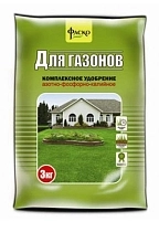 Удобрение газонное Фаско минеральное сухое тукосмесь Газон 3кг
