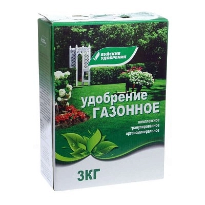 Удобрение газонное ОМУ 3кг