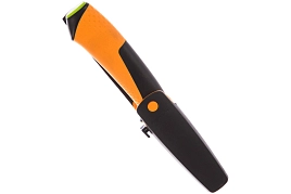 Нож для тяжелых работ с точилкой"FISKARS" 1023619
