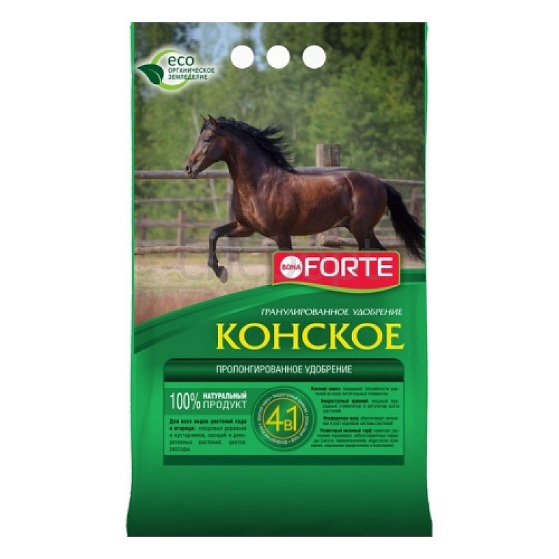 Удобрение Bona Forte КОНСКОЕ 5кг