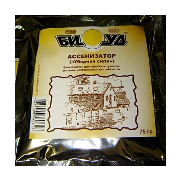 Средство Биоактиватор БИУД ассенизатор Уборная сила 75г