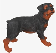 Фигура садовая Ротвейлер  