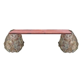 Лавочка Камни (F07121+F07121) F07041