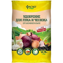 Удобрение Фаско Лук и Чеснок органоминеральное 0,9кг