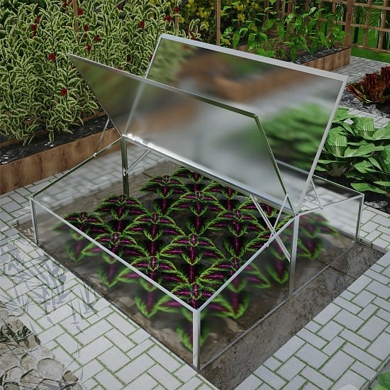 Теплица мини KLESTO универсальная быстросборная Мой сад GH95