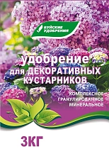 Удобрение цветочное ОМУ для Декоративных кустарников 3кг