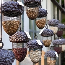 Кормушка Орешек с птичкой