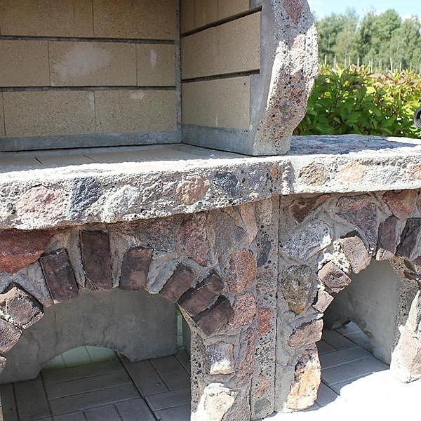 Печь барбекю большая