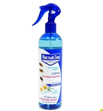 Инсектицид Чистый дом спрей от клопов и блох 400мл