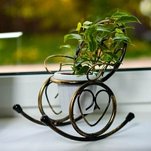 Подставка напольная Классика 95-037 на 1 цв кресло-качалка (Айронкр)