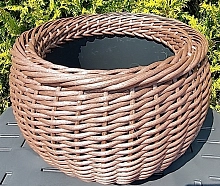 Кашпо 12л 12-БР.Ф (Ротанг Л) 