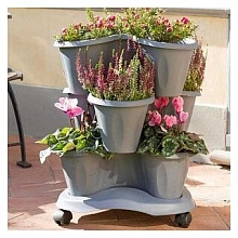 Кашпо каскад Трифоли 3*40см 
