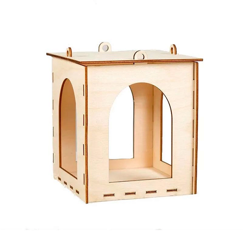 Кормушка для птиц сборная Собери сам Фонарик