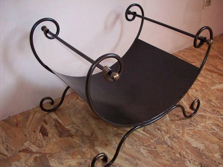 Дровница кованая малая 400*500