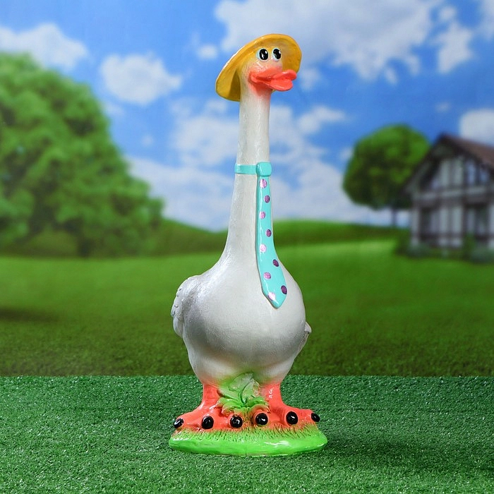 Фигура садовая Гусь 