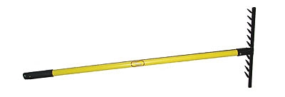 Грабли ГВ-12 с желтым металлизированным черенком