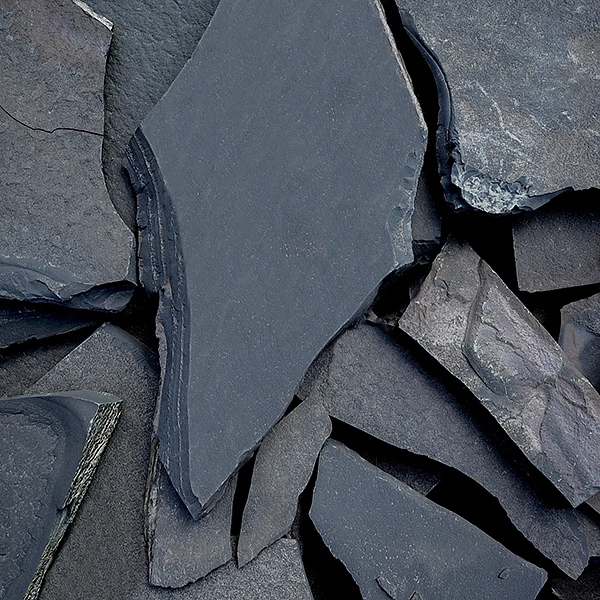 Плита из сланца Шунгит состаренная