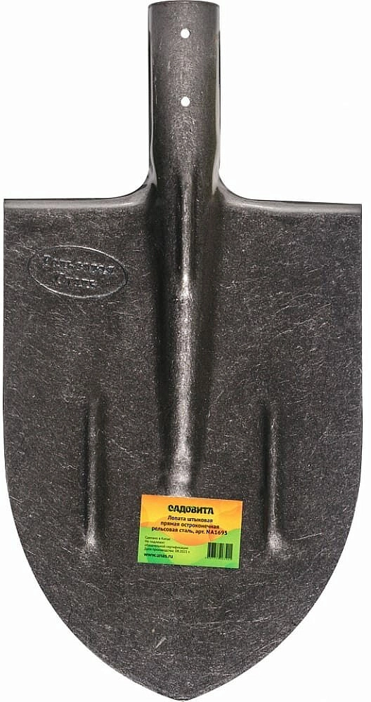 Лопата шт ЛУ-3 б/ч (рельсовая сталь)