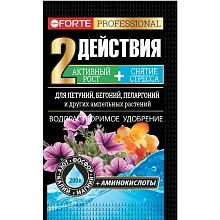 Удобрение цветочное Bona Forte Для петуний бегоний пеларгоний и других ампельных 100г