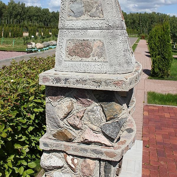 Печь барбекю большая