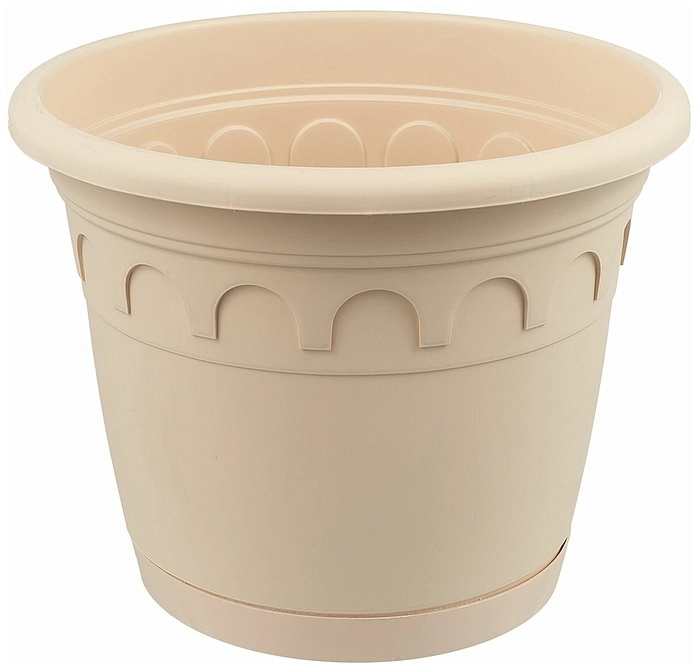 Горшок ROMA с поддоном