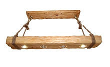 Люстра массив сосна