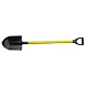 Лопата шт ЛУ-3 с желтым металлизированным черенком