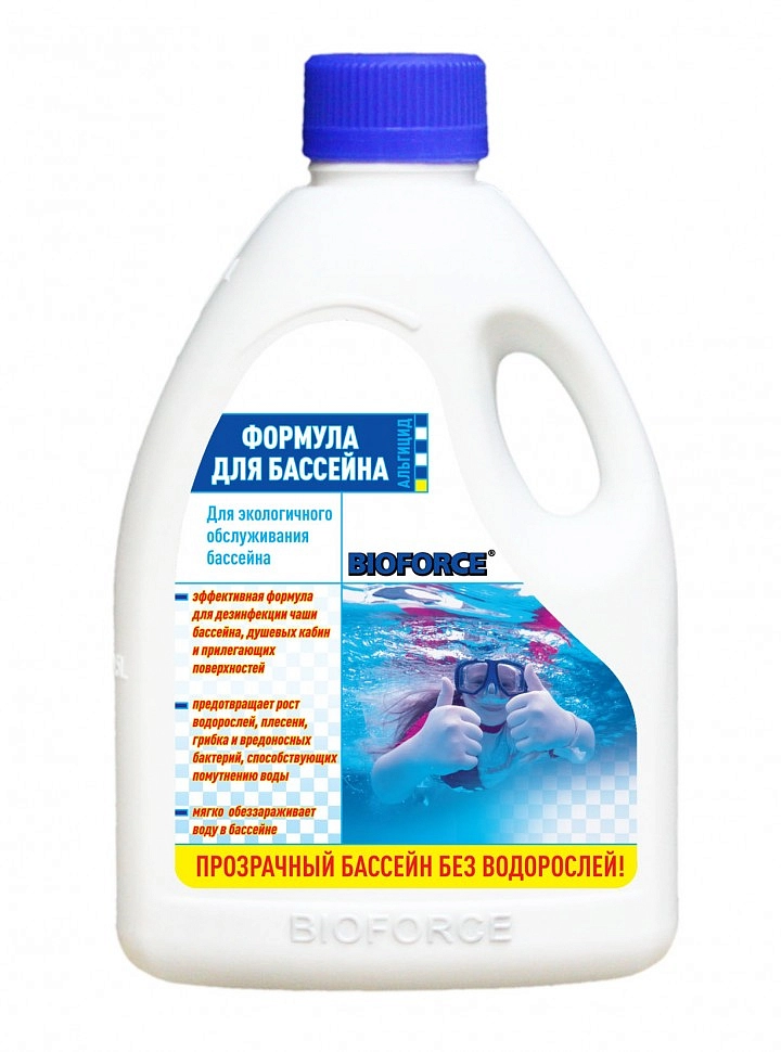Средство для бассейна BIOFORCE Альгицид 1000мл. 