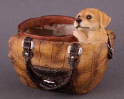 Кашпо Щенок НА08116