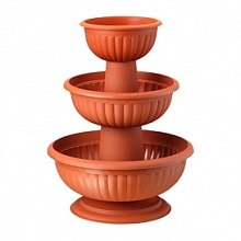 Кашпо каскад Грация 1+2+3 22,32,41см