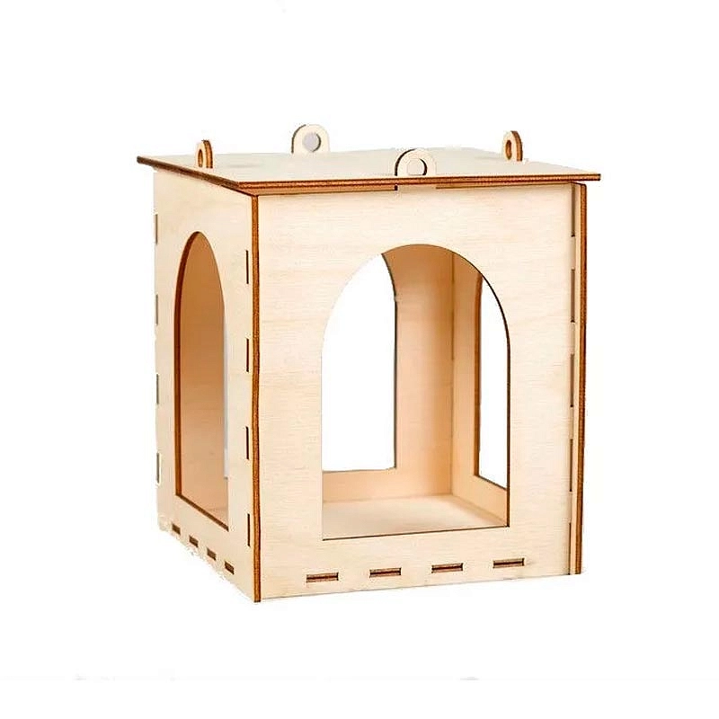 Кормушка для птиц сборная Собери сам Фонарик