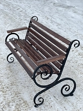 Скамья Парковая с подлокотниками