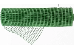 Сетка ограждение для клумбы пластик Н-0,5м рулон 5м 18*18 ЧЗМ