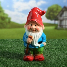 Фигура садовая Гном лесной маленький 