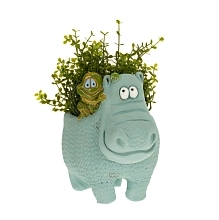 Шамот Кашпо Бегемотик